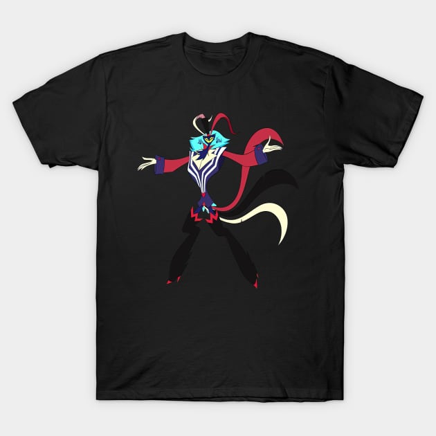 Helluva Boss Asmodeus T-Shirt by ShariLambert